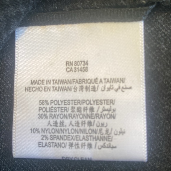 BCBG tweed leggings size small gray & black. - Picture 4 of 8